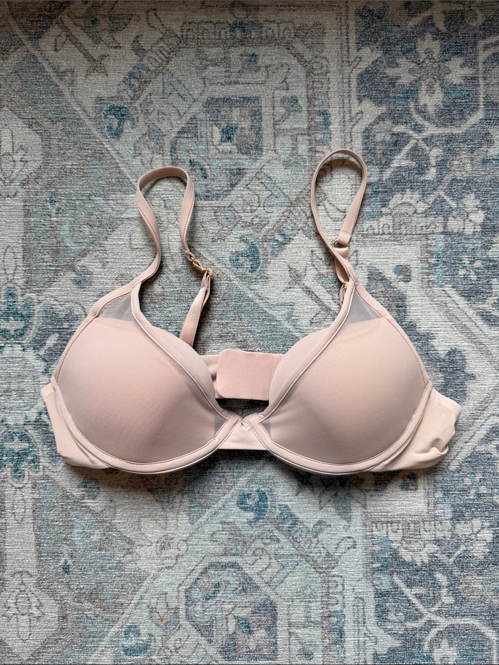 Pepper T-Shirt Bra with Mesh- Light Blush